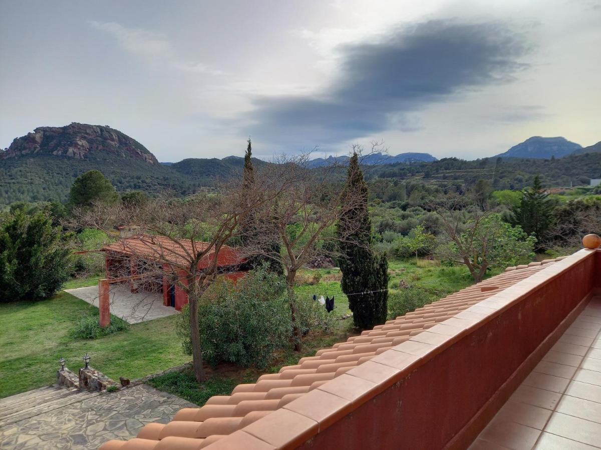 L'Albaida, Tranquility, Views Of Sea And Mountains Vilanova de Escornalbou Exterior foto